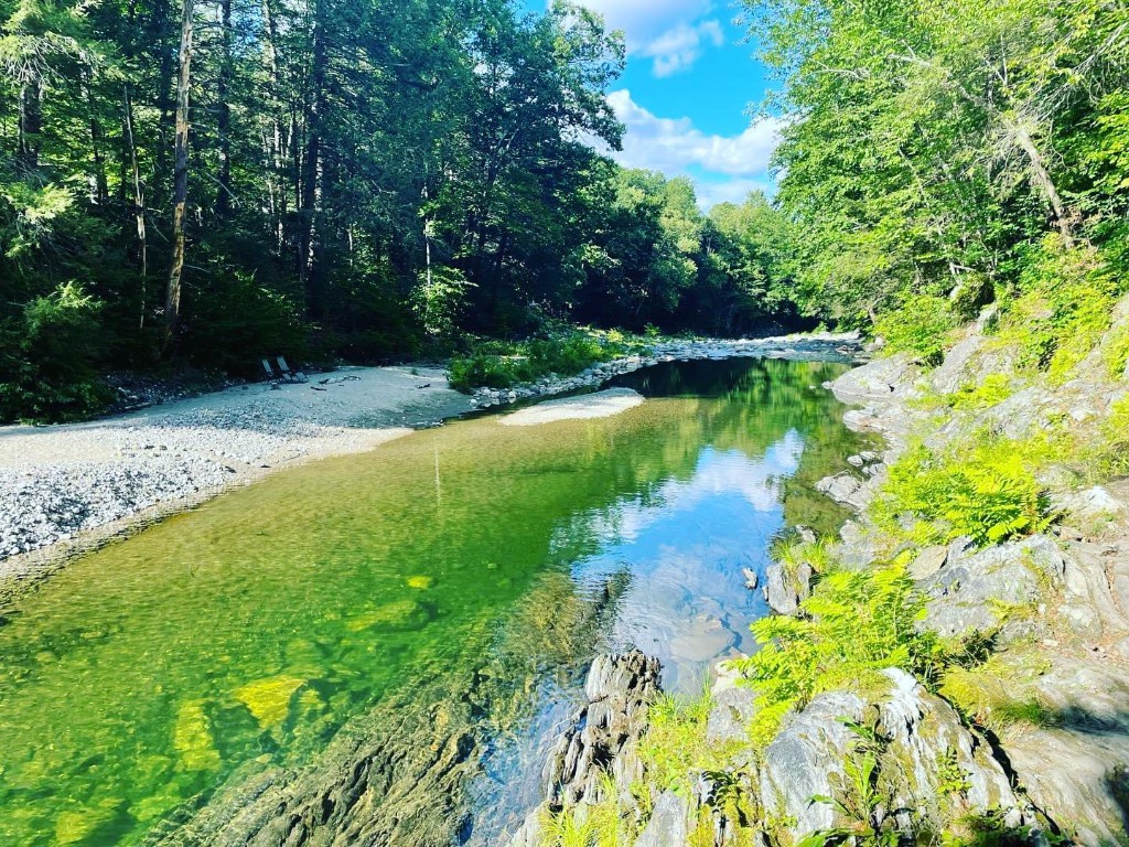 Rock River — sandy beach and calm water